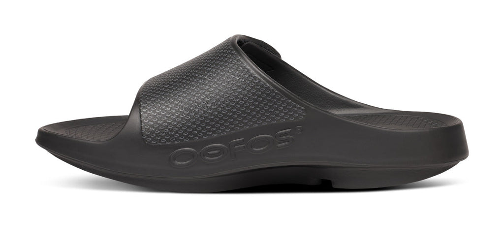 BAUER/OOFOS Women's OOahh Sport Flex Sandal – Black