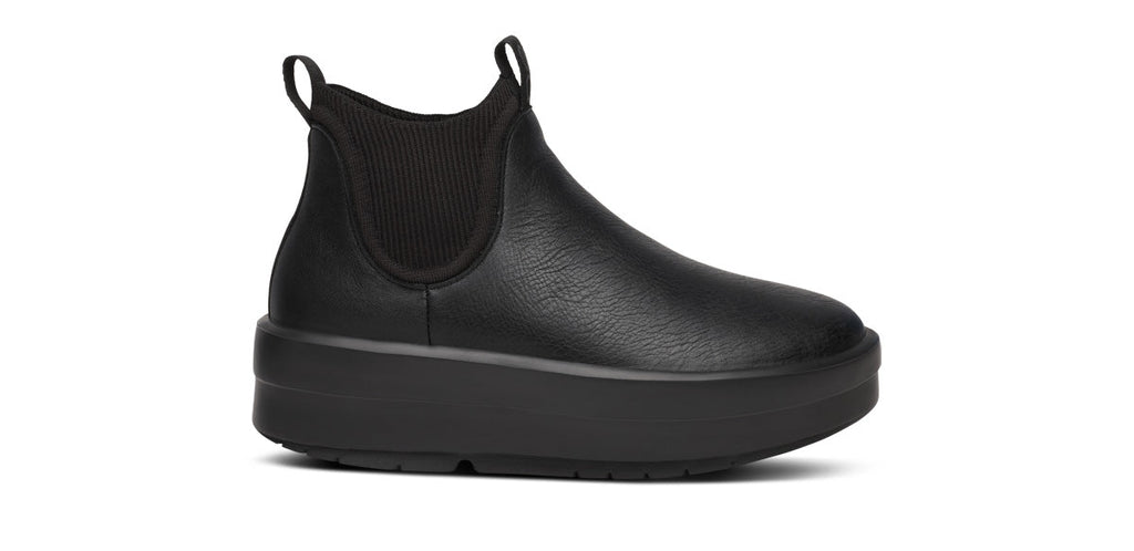 Women's OOmega Leather Londoner - Black