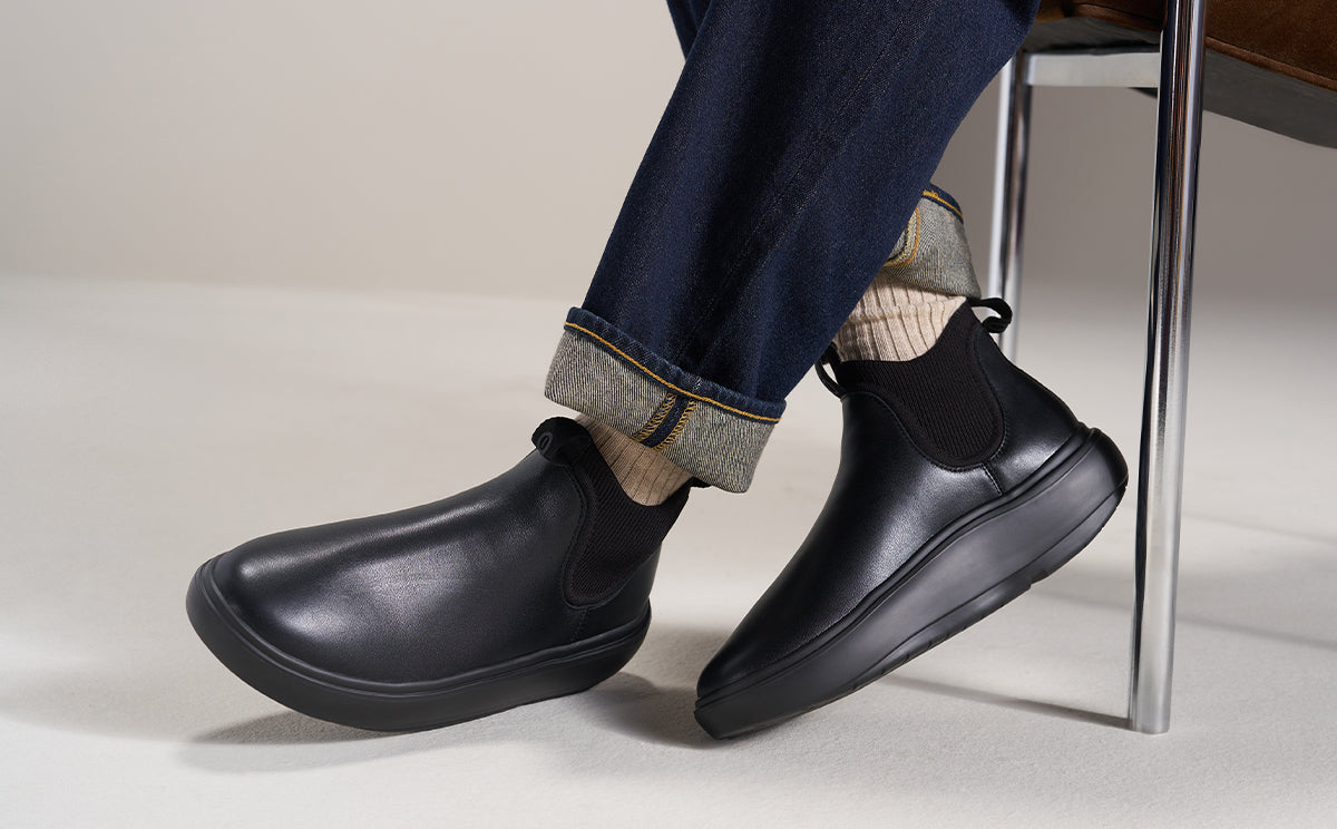 Men's Leather Londoner - Black